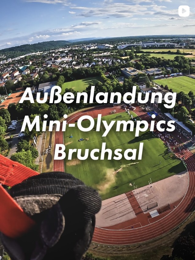 Außenlandung Mini-Olympics Bruchsal – FSC Mannheim