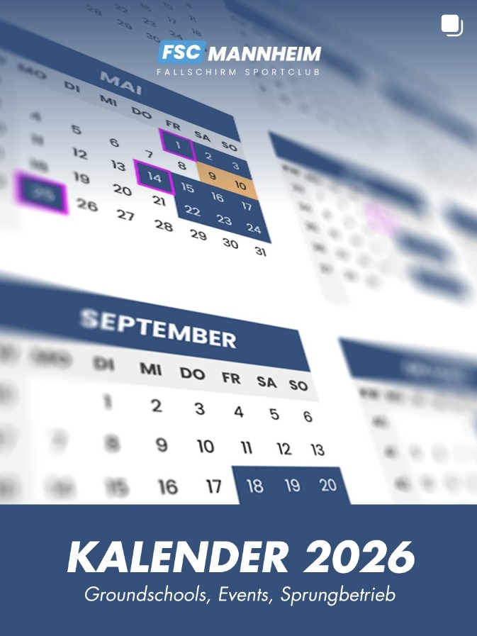 Sprungkalender 2026 FSC Mannheim